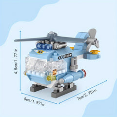 Car Building Blocks Small Particle Toy Models Mini Ornaments Holiday
