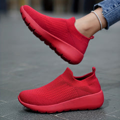 Soft Thick Bottom Heighten Shock Absorption Running Shoes