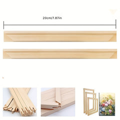 Halloween Decorative Frame Solid Wooden Inner Frame Strip Painting Frame