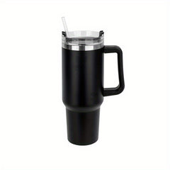 40oz Stainless Steel Tumbler with Lid Thermal Water Bottle Handle Portable