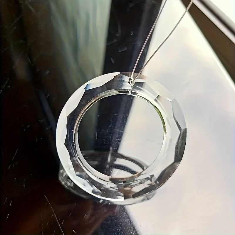 Crystal Chandelier Suncatcher Prisms Hanging Pendant Indoor Outdoor 50mm