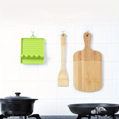 Spatula Rack Hanging Storage Non-slip Foot Pad Raised Long Strips