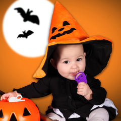 2pcs Halloween Teething Toys My First Halloween Teether For Baby Toddlers