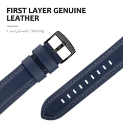 Vintage Leather Buckle Waist Watch Band - Unisex