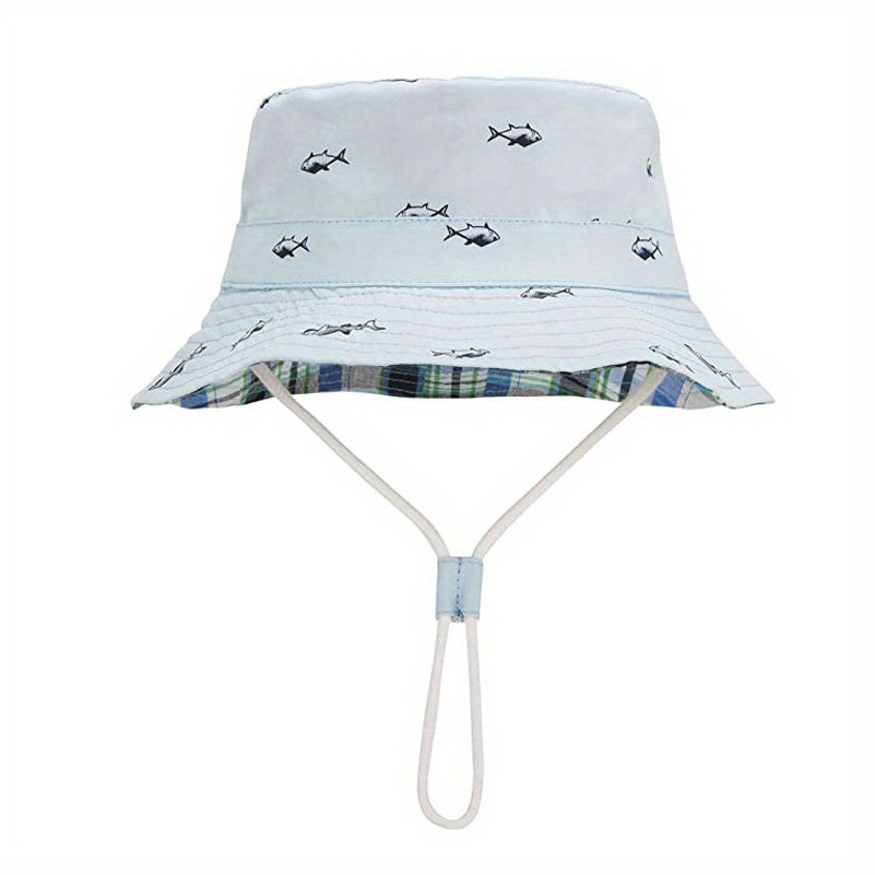 Cartoon Fish Fisherman's Hat Sun Protection Bucket Hat