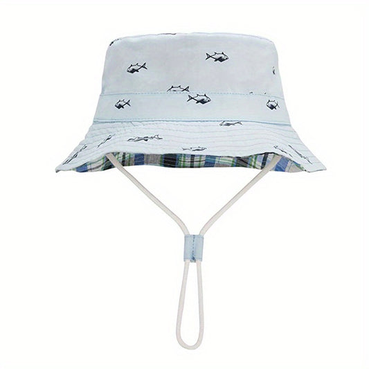 Cartoon Fish Fisherman's Hat Sun Protection Bucket Hat