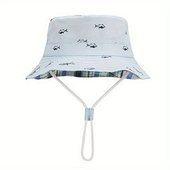 Cartoon Fish Fisherman's Hat Sun Protection Bucket Hat