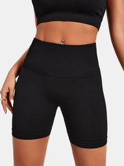 High Waist Yoga Shorts Stretch Sports Running Workout Shorts Women's Activewear