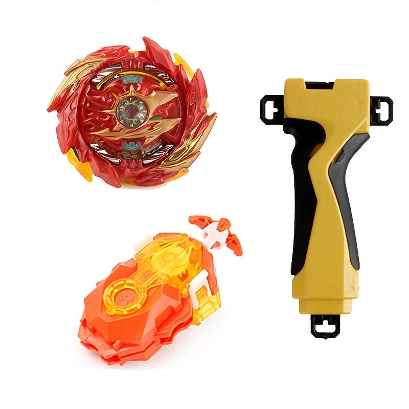 Burst Top Toy King Series B 159 Battle Top Double Pull Wire Launcher Handle