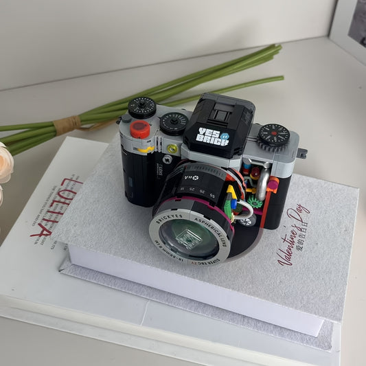 Camera DSLR Building Blocks Set for Home Decor