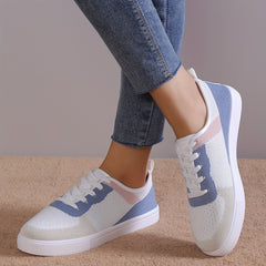 Women's Breathable Non-Slip Sneakers Low Flat Sport Shoes