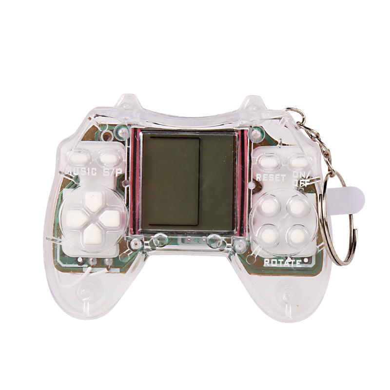 Boys Cartoon Mini Game Console Keychain Decorative Ornament Holiday Gift