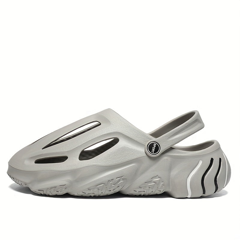 Men's Lightweight Slip On Platform Clogs Unisex Sandals
