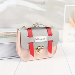 Girls Casual Stitch Mini Coin Purse Bag Wallet Holiday Party Gift