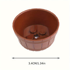 Small Building Blocks Food Play Corn Toy Basket Accessories
