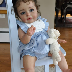24-inch Reborn Doll SueSue Hand-Painted Lifelike Silicone Toddler Doll Girl Gift