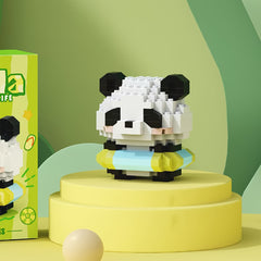 Panda Building Blocks Toy Creative Gift Desktop Ornaments