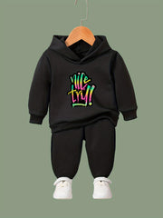 OERYUI Girls Hoodies Jogger Pants Set For Sports Spring Fall Christmas Gift Boys