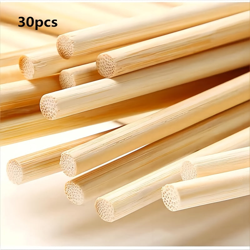 Bamboo Skewers 30/50pcs 5.91" Craft Sticks for DIY Projects