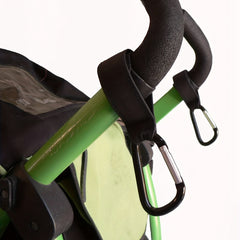 2pcs Baby Stroller Hooks Convenient Organizer Clips For Shopping Bags