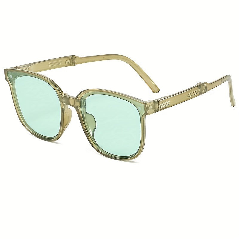 Kids Foldable Sunglasses UV Resistant Outdoor Glasses