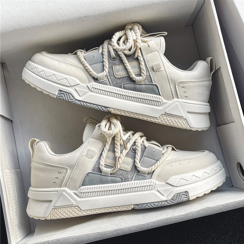 Men's Platform Skate Shoes Lightweight Comfy Sneakers