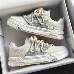 Men's Platform Skate Shoes Lightweight Comfy Sneakers