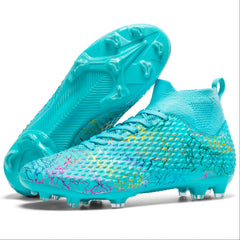 Professional High Top Anti Skid Soccer Cleats for Boys