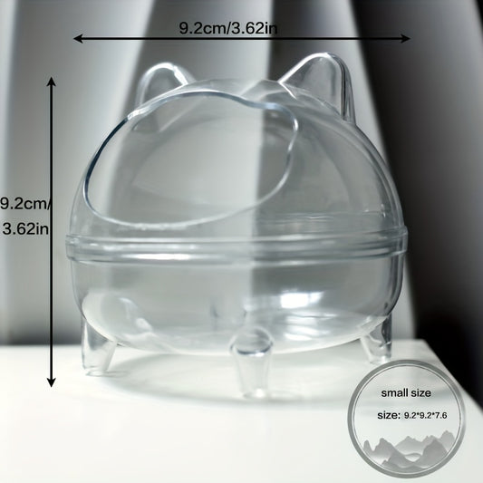 Hamster Sand Bath Bathroom Small Animal Toilet Large Space Shower Room