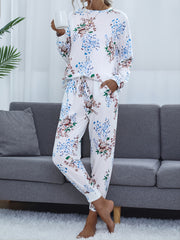 Casual Print Pantsuits Two piece Set