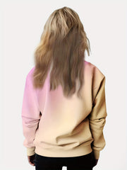 Girls Chicken Graphic Sweatshirt for Sports Spring Gift