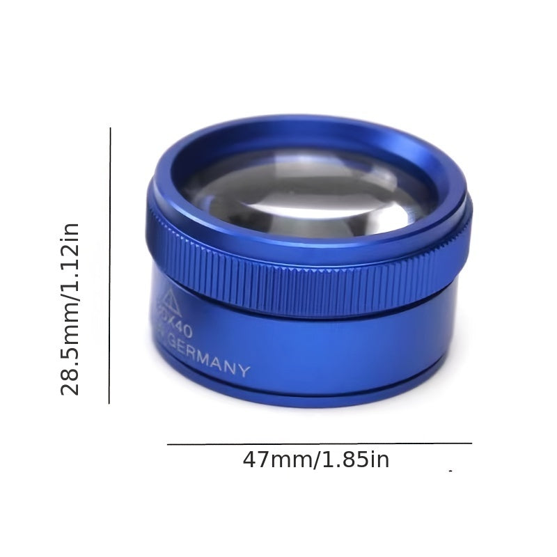 30X Magnifier Glass Portable Pocket Electronics High Magnification Jewellers Lou