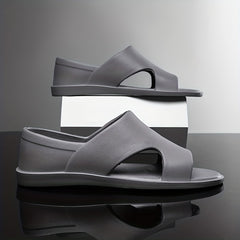 Men's High Heels Sandals Quick Dry Open Toe Beach Shoes