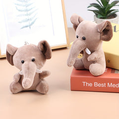 Elephant Plush Toy Holiday Gift Animal Stuffed Pendant Doll