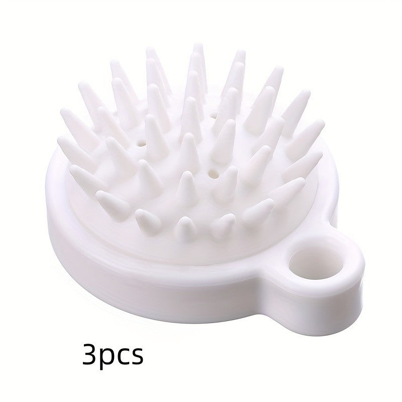 Solid Shampoo Massage Comb Adult Hair Washing Brush