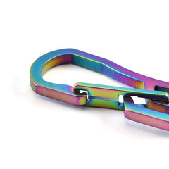 Titanium Carabiner Keychain for Camping and Hiking
