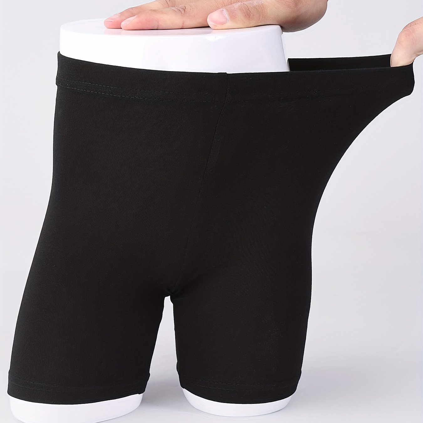 Girls Bike Shorts High Stretch Dance Shorts Comfy Safety