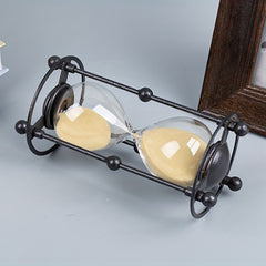 Retro Iron Art 15 Minute Timed Hourglass Creative Desktop Decoration Gift