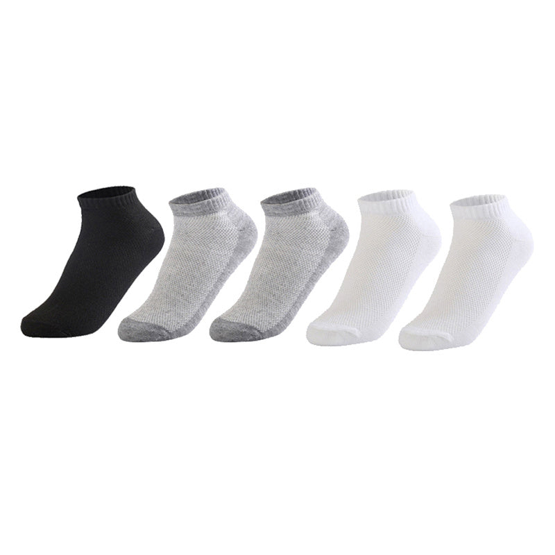 5pcs Stretchy Breathable Socks for Women Travel Size