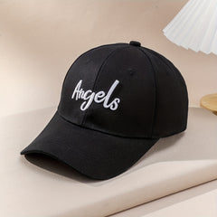 Angles Embroidery Couple Baseball Cap Cotton Casual Sun Hat Unisex