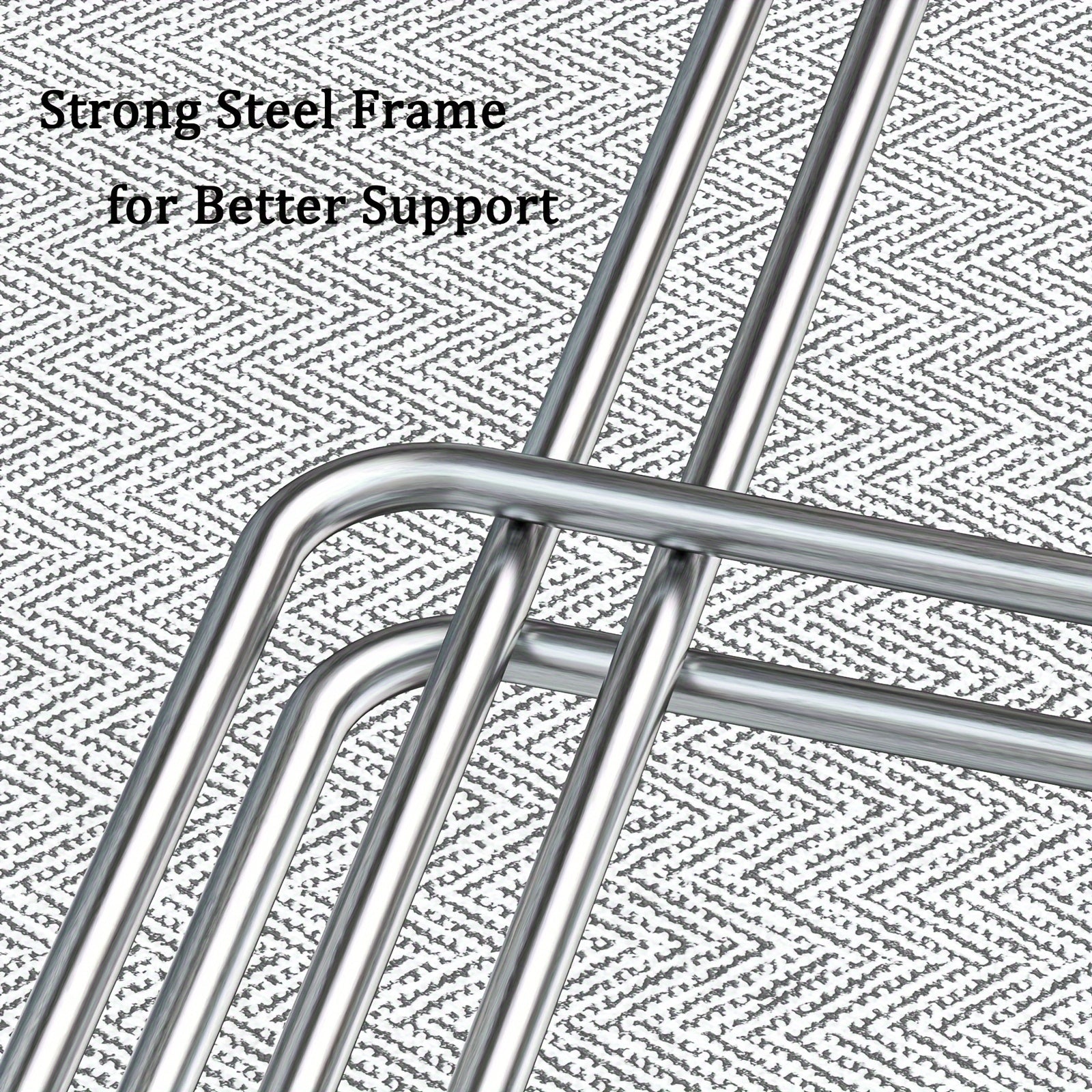 Large Storage Basket Non-woven Fabric Steel Frame Folding