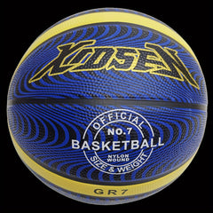 Rubber Basketball for Indoor/Outdoor Exercise & Training