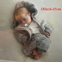 Levi Reborn Boy Doll Soft Vinyl Full Body Realistic Handcraft