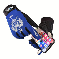 Outdoor Touch Screen Windproof Sports Gloves Men Women Mountaineering