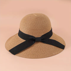Wide Brim Floppy Sun Hat UV Protection Straw Hats For Summer