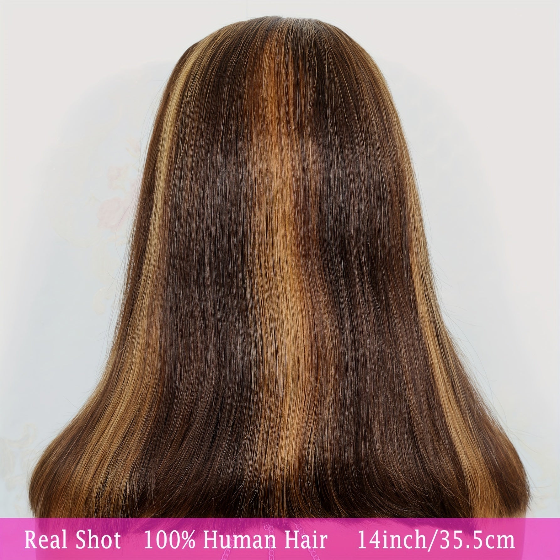 Honey Blonde Straight 13x4 Lace Front Wigs - Human Hair Bob Wigs