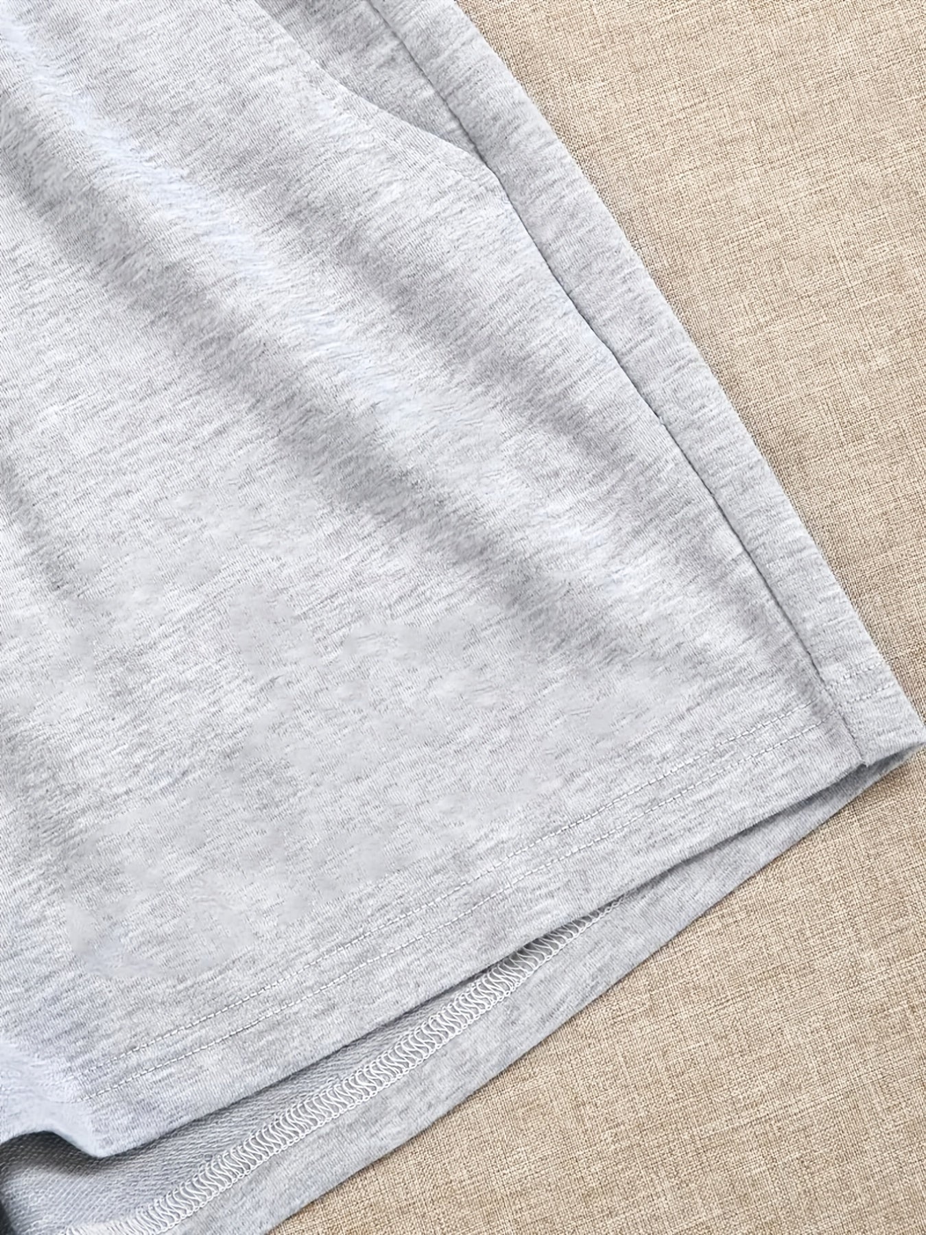 Casual Drawstring Waist Yoga Shorts for Women