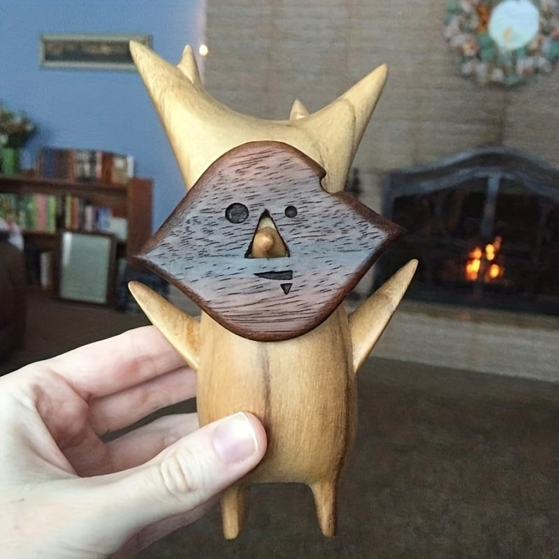 Tribal Style Mask Doll Decoration Handicraft Elements for Home Decor