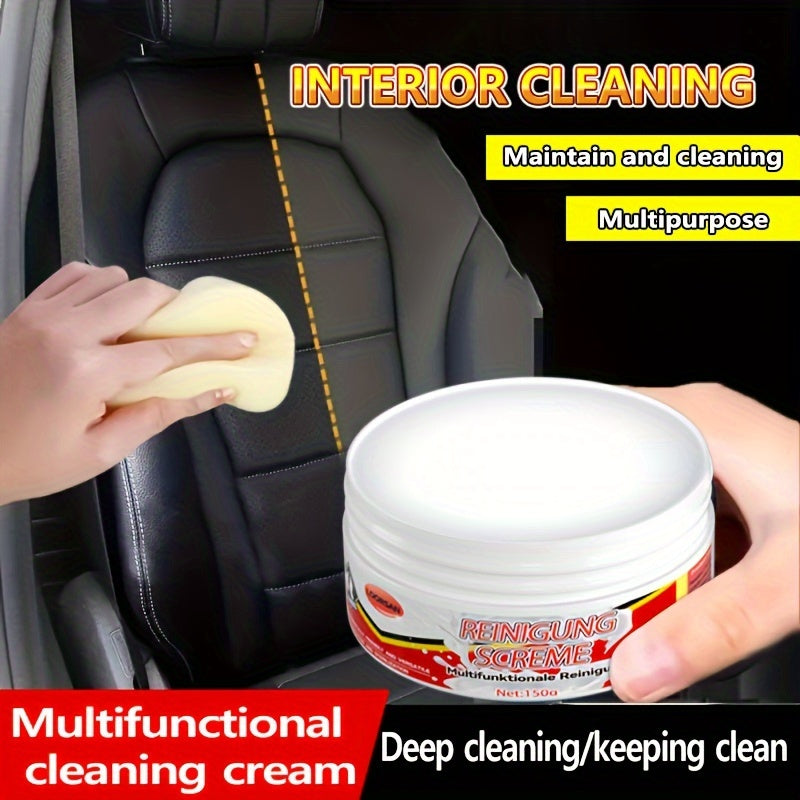 Multifunctional Cream Cleaning Car Leather Seat Maintenance Care