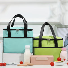 Cationic Insulated Lunch Bag Aluminum Foil Lunch Box Office Picnic Waterproof